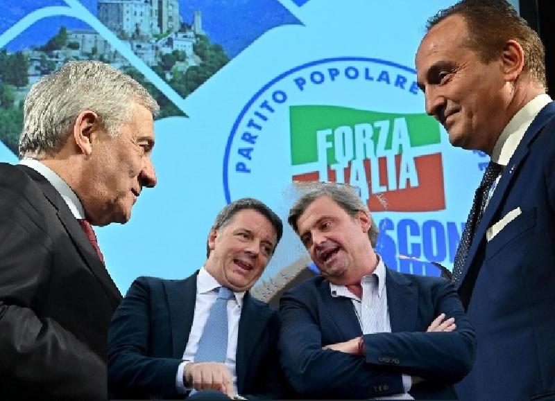 
	Piemonte verso il Centro largo.
	Tajani: "Azione e Iv con Cirio"
